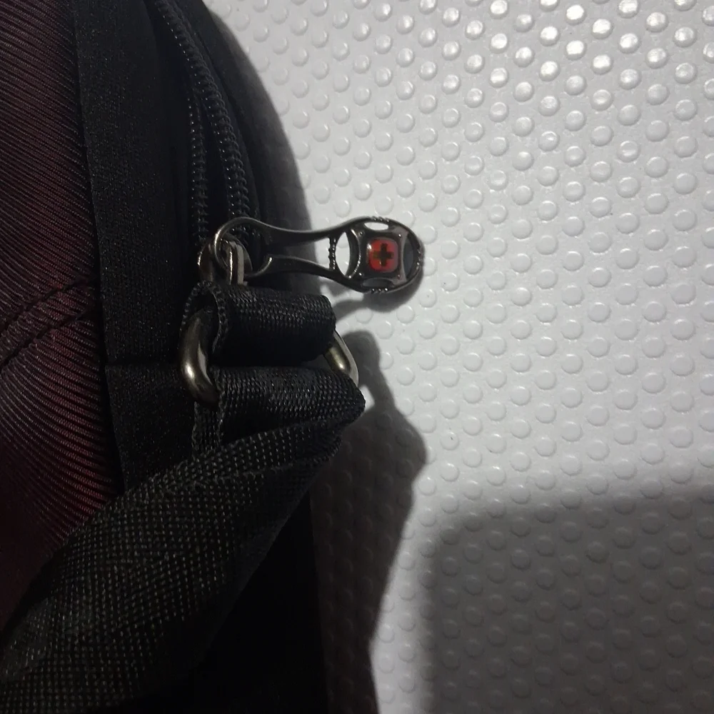 Swiss Tech Black and Brown Laptop Bag